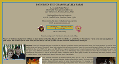 Desktop Screenshot of paynesinthegrassdaylilyfarm.com